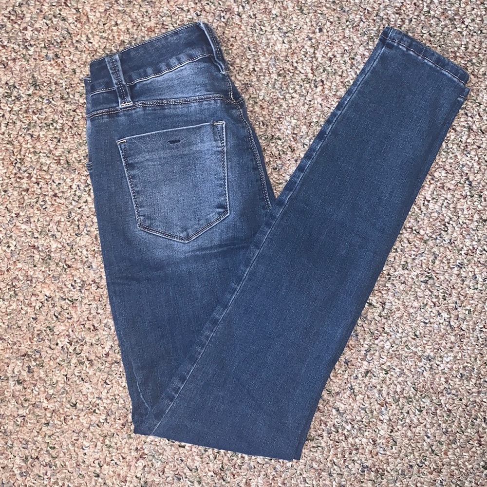 YMI Skinny High Rise Blue Jeans Size 3